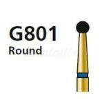 Fresa G801 de Diamante para FG Redonda o de Bola (5 uds)