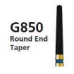 Fresa diamantata G850 per punta conica arrotondata FG (5 unità)