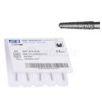 8855.314. Diamond Conical Round FG Burs (5 pcs.)