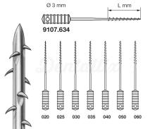 Tire-nerfs en acier inoxydable de 11 mm (10 unités)