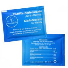 Salvietta igienizzante idroalcolica per mani (1000 pz., 3 ml)