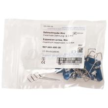 Vis sectorielles droites Mini : Acier inoxydable (100 pcs)