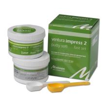 Ventura Impress 2 Putty Soft: Silicone para Impressão Dentária (2 x 300 ml)
