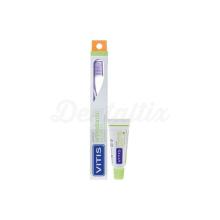 Vitis Orthodontic Access: Cepillo de Dientes para Ortodoncia con Pasta de Dientes