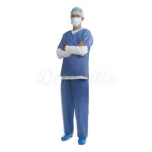 Blue Surgical Microfiber Pyjamas (Jacket and Pants) 20 pc.