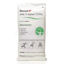 Zeta 3 Wipes Total: Salviette Disinfettanti all'Alcool (120 u.)